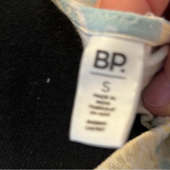 BP Multicolor Smocked Blouse S - Picture 2 of 4